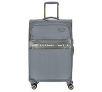 March Mosaic 4-Rad Trolley 68cm 2,80kg 70/81l erweiterbar recyceltes Polyester bluegrey Blau