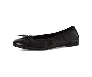 Marco Tozzi 10mm Ballerina klassisch für Damen, schwarz, Größe 40 EU