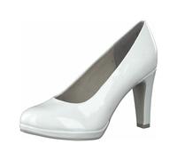 Marco Tozzi 2-2-22412-28/123 WHITE PATENT Klassische Pumps FS 2022 für Damen, weiß, Größe 40 EU