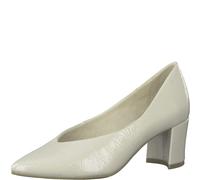 Marco Tozzi 2-2-22419-29/415 CREAM PATENT Klassische Pumps HW 22/23 für Damen, beige, Größe 40 EU