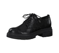 Marco Tozzi 2-2-23701-27/067 BLACK STR. Sportliche Schnürer HW 21/22 für Damen, schwarz, Größe 39 EU