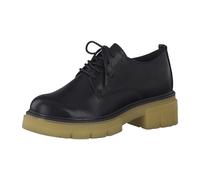 Marco Tozzi 2-2-23701-28/098 BLACK COMB Sportliche Schnürer FS 2022 für Damen, schwarz, Größe 40 EU