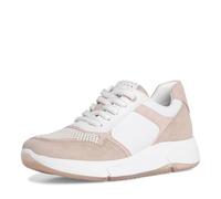 Marco Tozzi 2-2-23727-28/193 WHITE/DUNE C. Sportliche Schnürer FS 2022 für Damen, weiß, Größe 39 EU