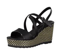 Marco Tozzi 2-2-28371-26/001 BLACK Sandaletten FS 2021 für Damen, schwarz, Gr. 38 EU