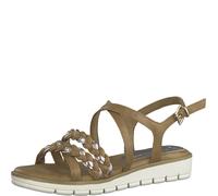 Marco Tozzi 2-2-28608-28/392 COGNAC COMB Riemchensandalen FS 2022 für Damen, braun, Größe 40 EU