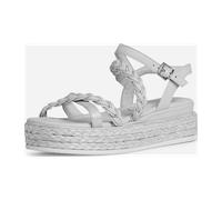 Marco Tozzi 2-2-28745-28/248 LT. GREY COMB Riemchensandalen FS 2022 für Damen, grau, Größe 37 EU