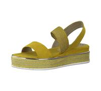 Marco Tozzi 2-2-28756-34/656 SAFFRON COMB Keilsandaletten FS 2020 für Damen, gelb, Größe 40 EU