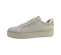 MARCO TOZZI Damen Sneaker flach Vegan Freizeit, Beige (Cream Comb), 39 EU