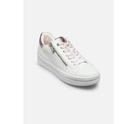 MARCO TOZZI Damenschuhe Sportliche Schnürer WHITE/POWDER WHITE/POWDER - Gr. - 37