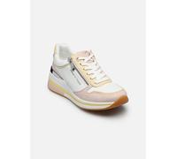 MARCO TOZZI Damen Sneaker weiches Feel Me Wechselfußbett weiches Innenfutter Stylisch, weiß (White/Rose), 40 EU