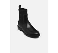 Marco Tozzi Damen Chelsea Boots mit Lederanteil Elastisch, Schwarz (Black), 36 EU