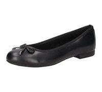 Marco Tozzi Damen-Ballerinas mit Schleife, vegan, Schwarz, 37 EU