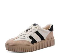 MARCO TOZZI by GMK Damen-Sneaker Beige-Braun-Schwarz 40