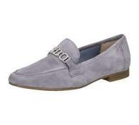 MARCO TOZZI by Guido Maria Kretschmer Damen Slipper aus Leder Elegant, Blau (Polar), 40 EU
