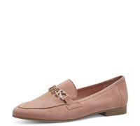 Marco Tozzi – Guido Maria Kretschmer Damen Loafer mit Absatz aus Leder elegant Beige 38 EU