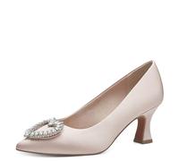 MARCO TOZZI by Guido Maria Kretschmer Damen Pumps Spitz Elegant, Cremefarben (Powder Satin), 37 EU