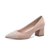 MARCO TOZZI by Guido Maria Kretschmer Damen Pumps Spitz Glitzer, Beige (Powder), 38 EU