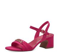 MARCO TOZZI by Guido Maria Kretschmer Damen Sandalen mit Absatz mit Verstellbarem Riemen Elegant, Rosa (Pink), 39 EU