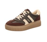Marco Tozzi Damen Sneaker 2-83702-47-304 Materialmix Textil/Synthetik Braun Größe 42
