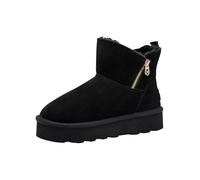 MARCO TOZZI by Guido Maria Kretschmer Damen Stiefeletten aus Leder Warm, Schwarz (Black), 40 EU