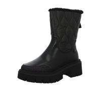 MARCO TOZZI by Guido Maria Kretschmer Damen Stiefeletten ohne Absatz mit Plateau mit Reißverschluss, Schwarz (Black Comb), 41 EU
