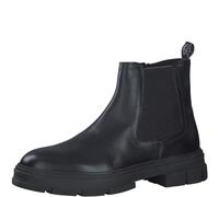 MARCO TOZZI by Guido Maria Kretschmer Herren Chelsea Boots aus Leder mit Reißverschluss, Schwarz (Black), 45 EU