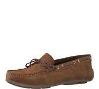 MARCO TOZZI by Guido Maria Kretschmer Herren Slipper aus Leder Flach, Braun (Cognac), 44 EU