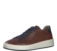 MARCO TOZZI by Guido Maria Kretschmer Herren Sneaker flach aus Leder mit dicker Sohle, Braun (Cognac Comb), 42 EU