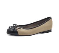 Marco Tozzi Da.-Ballerina für Damen, beige, Größe 41 EU