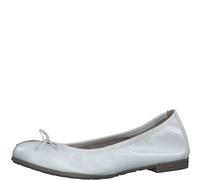 Marco Tozzi Da.-Ballerina für Damen, weiß, Größe 39 EU