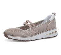 Marco Tozzi Riemchenballerinas für Damen, beige, Gr. 42 EU