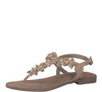 Marco Tozzi Da.-Sandalette für Damen, beige, Größe 38 EU