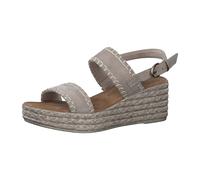 Marco Tozzi Da.-Sandalette für Damen, beige, Größe 41 EU