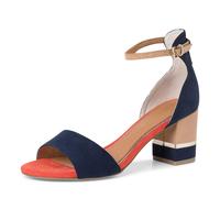 Marco Tozzi Da.-Sandalette für Damen, blau, Größe 36 EU