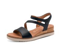 Marco Tozzi Da.-Sandalette für Damen, blau, Größe 37 EU