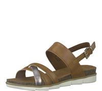 Marco Tozzi Sandalen in Hellbraun - 47% | Größe 37 | Damen Sandalen