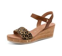 Marco Tozzi Da.-Sandalette für Damen, braun, Größe 39 EU