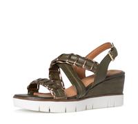 Marco Tozzi Da.-Sandalette für Damen, grün, Größe 41 EU