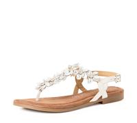 MARCO TOZZI - Da.-Sandalette white comb - Gr. - 38
