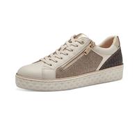 Marco Tozzi Da.-Schnürer für Damen, beige, Größe 41 EU