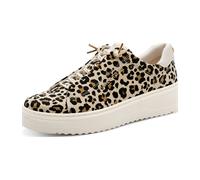 Marco Tozzi Da.-Schnürer für Damen, beige, Größe 41 EU