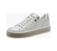 Marco Tozzi Da.-Schnürer für Damen, silber, Größe 41 EU