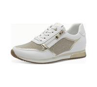 Marco Tozzi Da.-Schnürer für Damen, weiß, Größe 38 EU