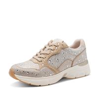 MARCO TOZZI Damen-Sneaker Beige-Mehrfarbig 39