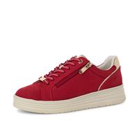 Marco Tozzi Da.-SchnürerModel 2375243 für Damen, rot, Größe 40 EU