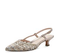 Marco Tozzi Da.-Sling für Damen, silber, Größe 37 EU