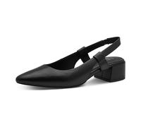 Marco Tozzi Damen-Slingpumps Modell 2950542 Vegan Blockabsatz Schwarz Größe 40 EU
