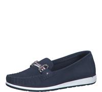Marco Tozzi Da.-Slipper für Damen, blau, Größe 37 EU