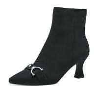 MARCO TOZZI Damen Stiefeletten Spitz mit Absatz Elegant, Schwarz (Black), 39