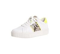 Marco Tozzi Damen 2-2-23713-34 Sneaker, Mehrfarbig (White/Neon YEL 132)